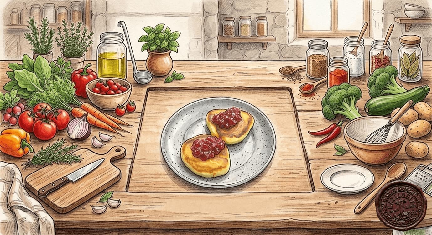 Syrniki Sirniki Quark patties