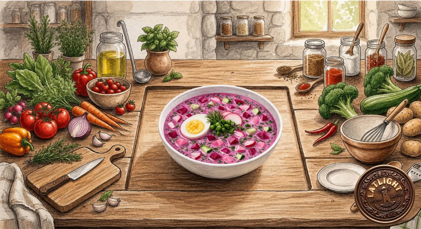 Cold Beetroot Summer Soup